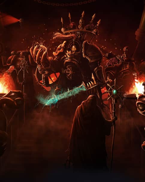 Abaddon War Council by Maclain Rowston 