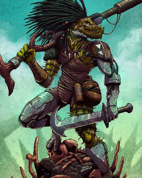Kroot Carnivore by Christopher Regalario 