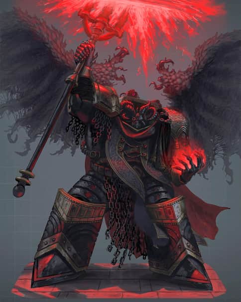 Mohg as a Daemon Prince by Javier Quintana Mohg as a Daemon Prince by Javier Quintana
