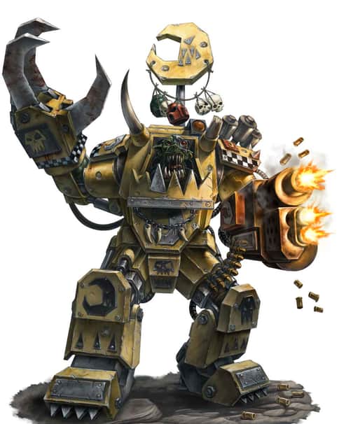 Ork Warlord by Alberto Bontempi 