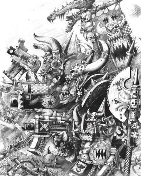 Orks by John Blanche