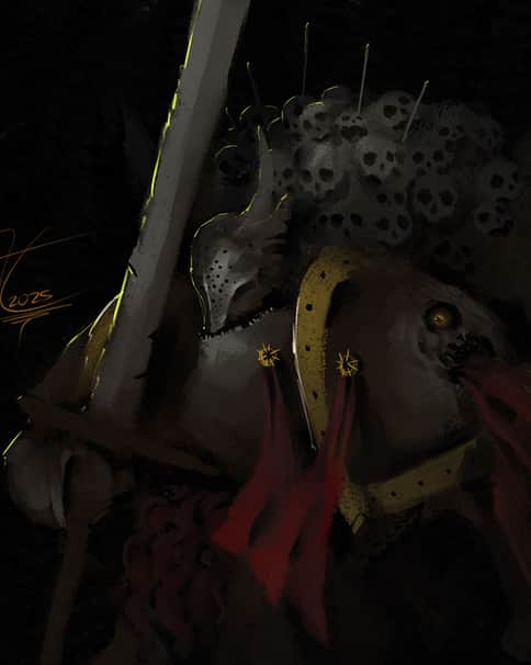Plague Knight by Naznamy