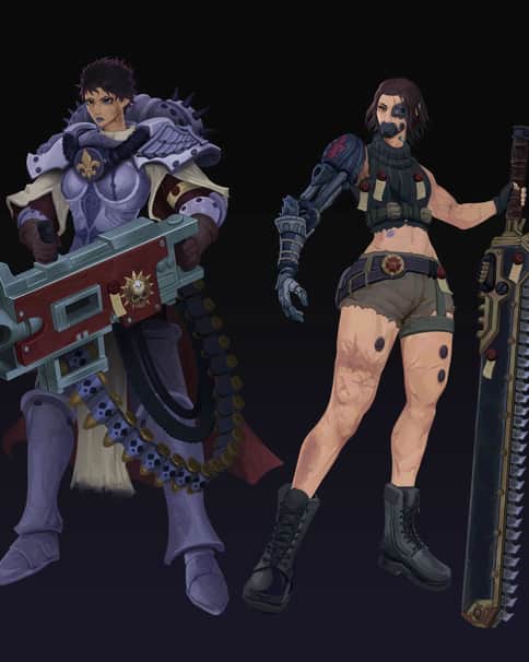 Sisters of Battle by Wallace Mave 