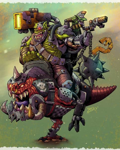 Squighog Boyz by Christopher Regalario 