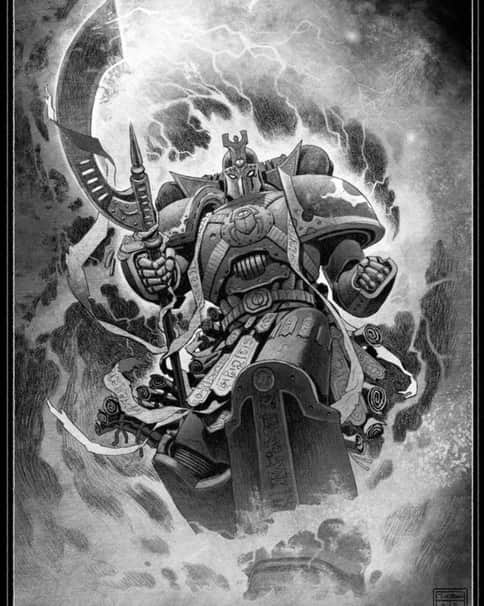 Ahriman by Tiernen Trevallion