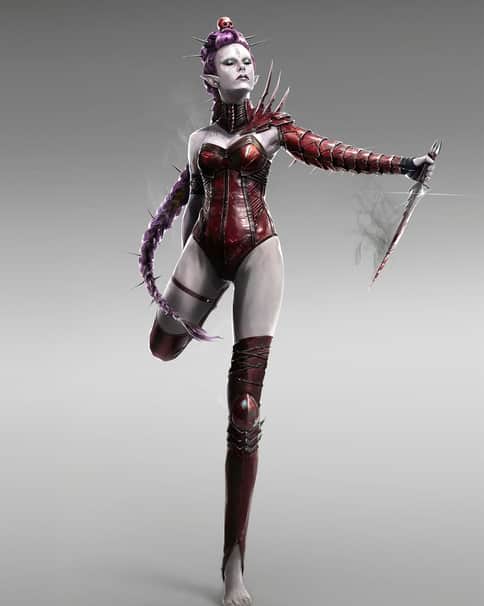 Dark Eldar by Charles Lin 