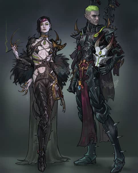 Envi and Klaivex by Lily Grasso 