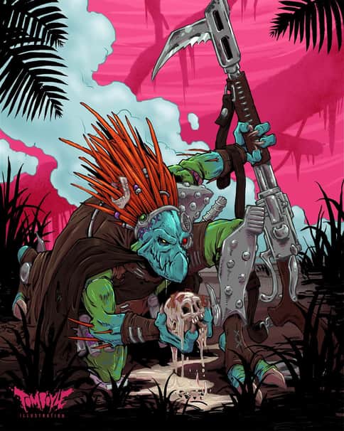 Kroot Hunter by Tom Boyle 