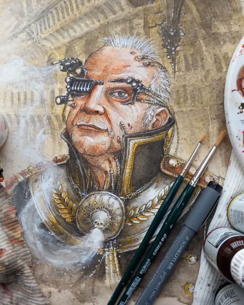 Lord Admiral Andy Chambers by Christian Schwager 