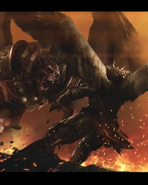Sanguinius vs Angron by Richard Bagnall Sanguinius vs Angron by Richard Bagnall