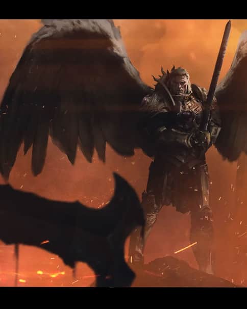 Sanguinius by Richard Bagnall Sanguinius by Richard Bagnall