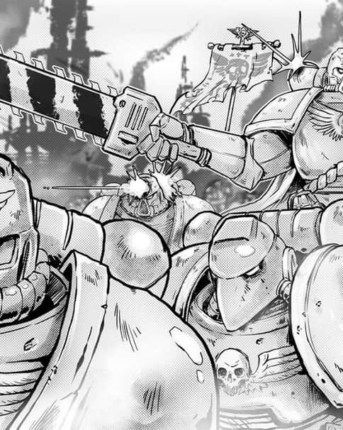Space Marines by Tom Boyle 