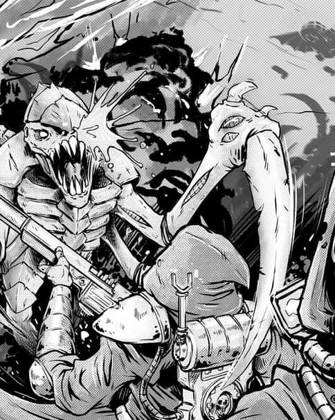 Tyranids vs AdMech! by Tom Boyle 