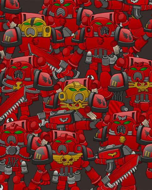Blood Angels by Psychrome