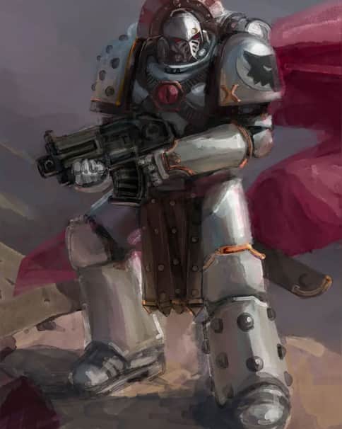Captain Loken by Natali Mashinsky 