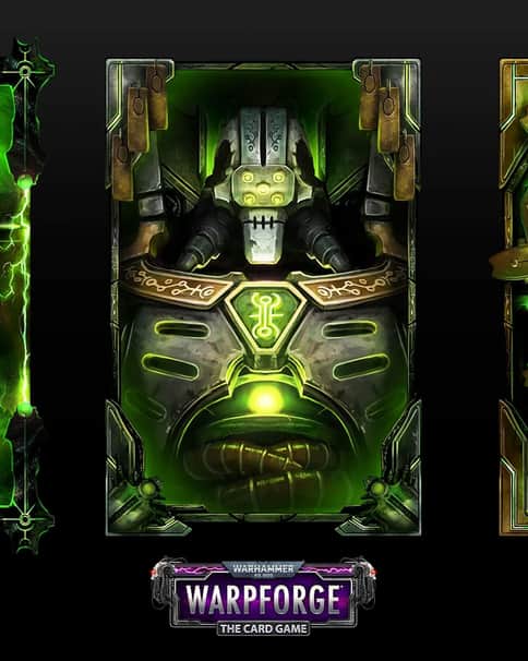 Necron Card Backs by Jaime Martinez Querol 