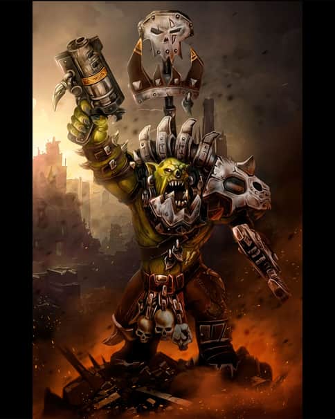 Ork Beast Snagga Nob by Jaime Martinez Querol 