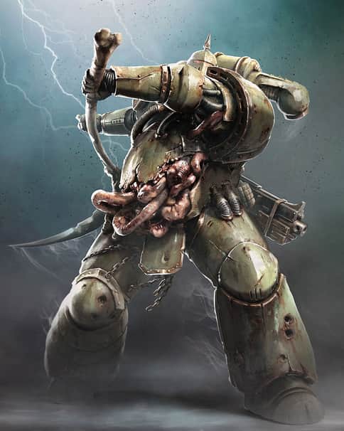 Plague Marine by Charles Lin Plague Marine by Charles Lin