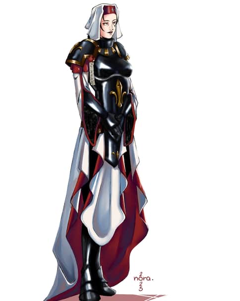 Sister Hospitaller by noracchii