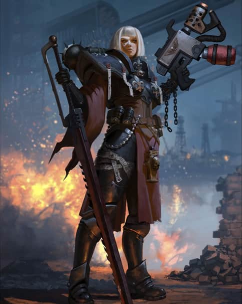 Sister of Battle by Rigo Vega 