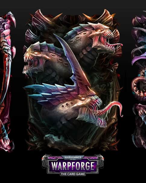 Tyranid Card Backs by Jaime Martinez Querol 
