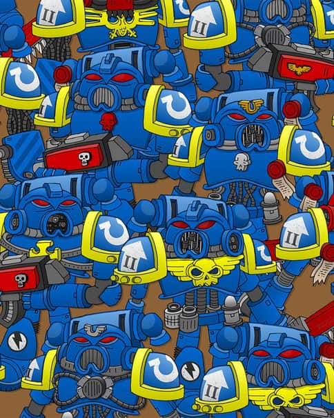 Ultramarines by Psychrome