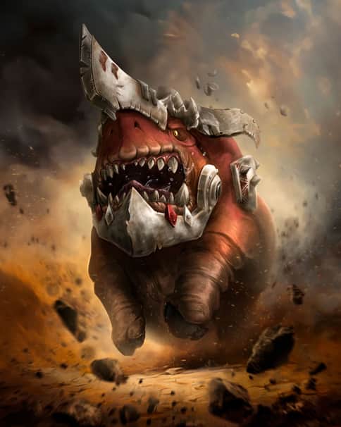 Unleashed TramplaSquig by Jaime Martinez Querol 