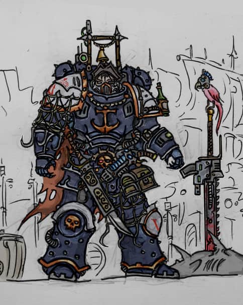 Void Trident by Alexander Dahmer 