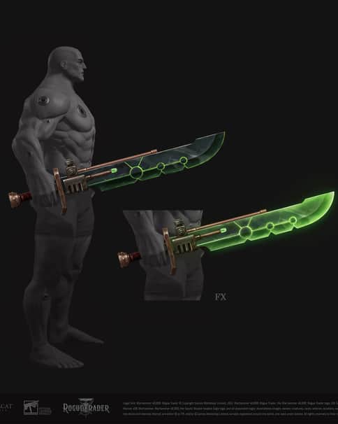 Xenophase Blade by Eugenia Vinogradova 