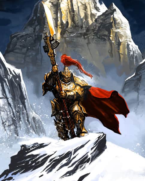 Adeptus Custodes by Ronan Toulhoat 