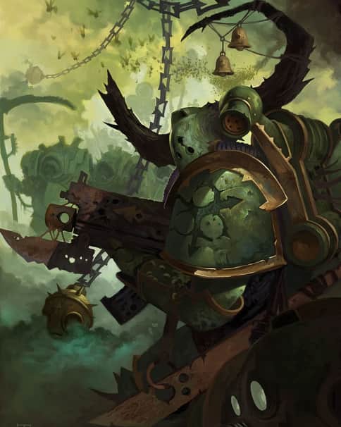 At the feet of the primarch by Kenneth Hammarstedt
