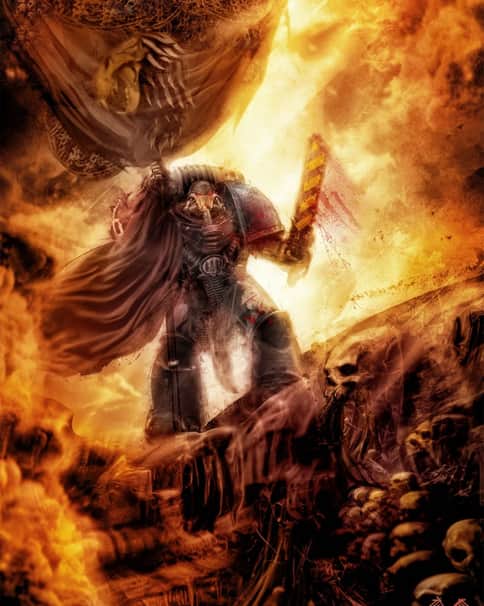Blackshield Standard Bearer by Arnguth Blackshield Standard Bearer by Arnguth