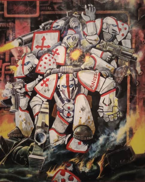 Fire Angels by Glen Cheal