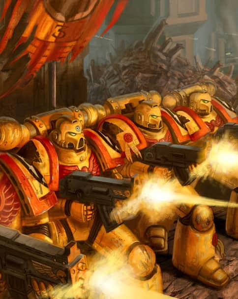 Imperial Fist Siege Force by Jacob Atienza 