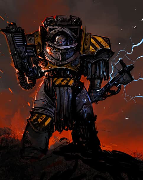 Iron Warrior by Ronan Toulhoat 
