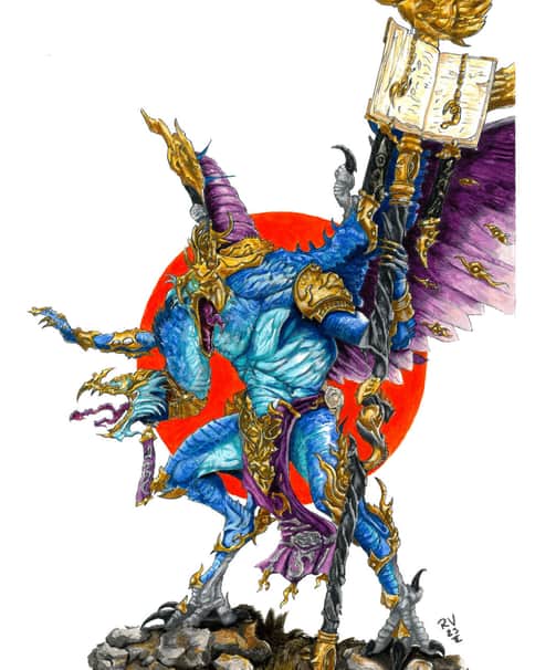 Kairos Fateweaver by HreidmaArt 