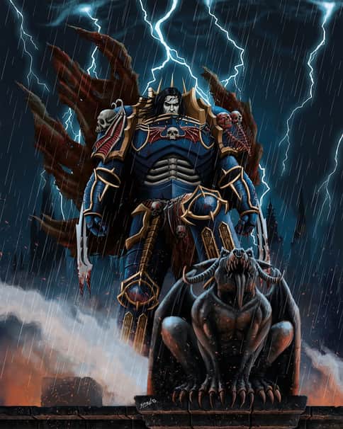 Konrad Curze by Noctenatus 
