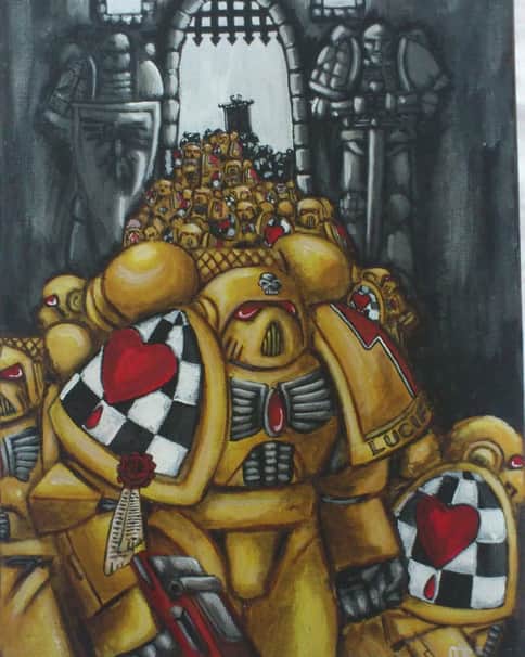Lamenters by Glen Cheal