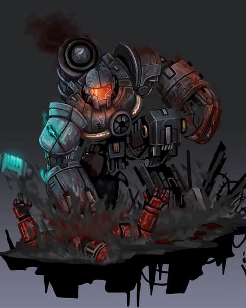 Mechanicum Ursarax by Wolfdawg Art 