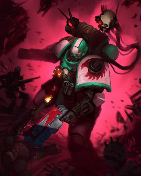 Mentors Space Marine by George Vincent 