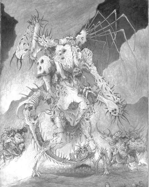 Nurgle Daemon Prince by Stafford 