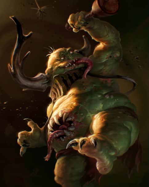 Nurglings by Sergei Koleda 