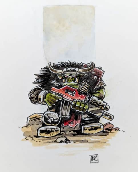 Orky Ork!! by Rich Mason 