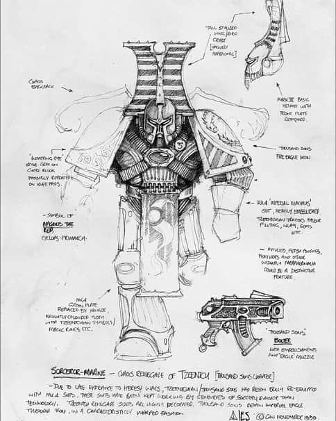 Sorcerer Marine by Jes Goodwin