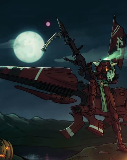 Spooky Season Eldar by AutumnArchfey 
