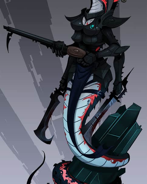 Sslyth Mercenary by Wolfdawg Art 