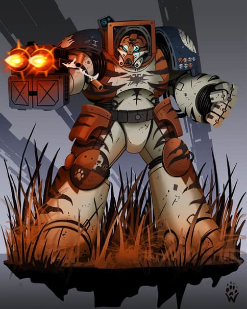 Tiger Claws by Wolfdawg Art 