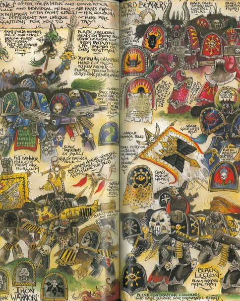 Traitor Legions by John Blanche