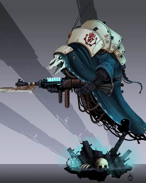 Velitarii Tech Thrall by Wolfdawg Art 