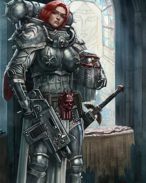 Adepta Sororita by afnm_sm 